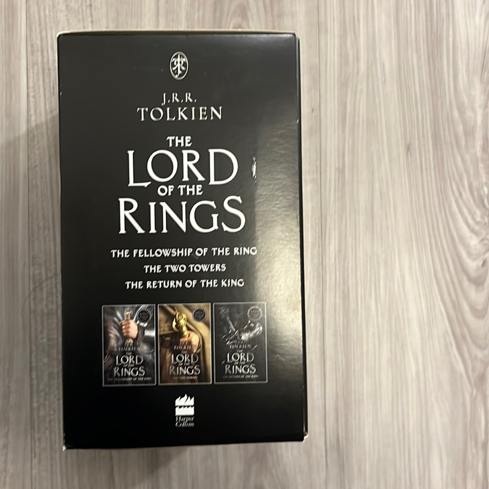 The lord of the rings books set